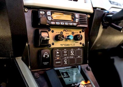 High-quality Switch-Pros power control system in a vehicle dashboard for reliable power management.